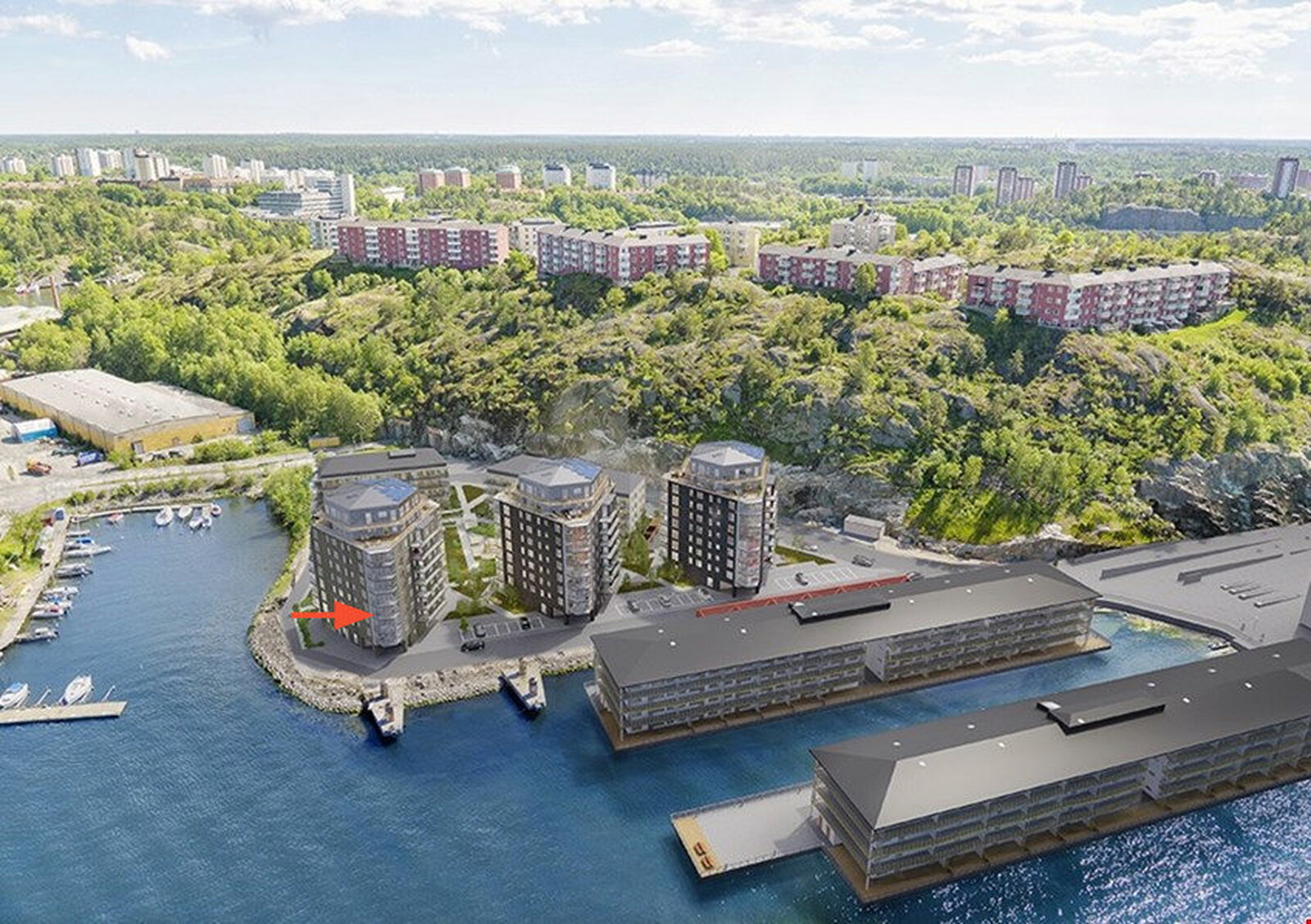 Finnboda Kajväg 10, 3 tr