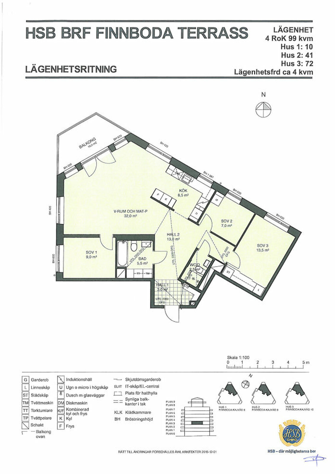 Finnboda Kajväg 10, 3 tr